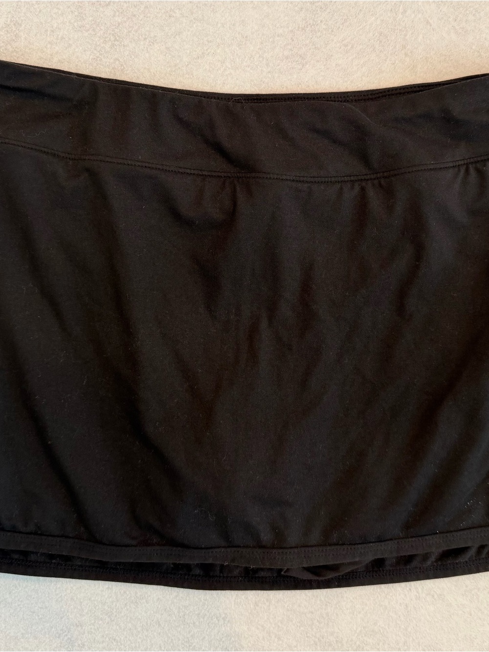 Head Black Juniors M Skort with Built in Shorts with Pockets & Elastic Wasteband